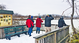 Observation deck at Sperr Park.