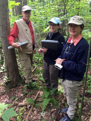 Picture of Suzanne Treyger at the Gleason Sanctuary.